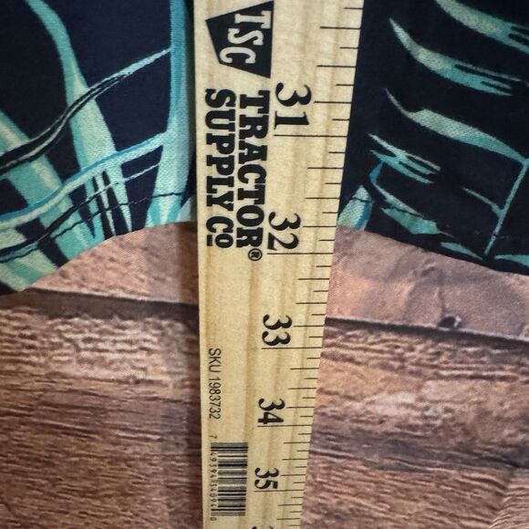 Free Planet Hawaiian Shirt 2XL Men’s Short Sleeve Floral Tropical Cotton Island - Picture 5 of 6